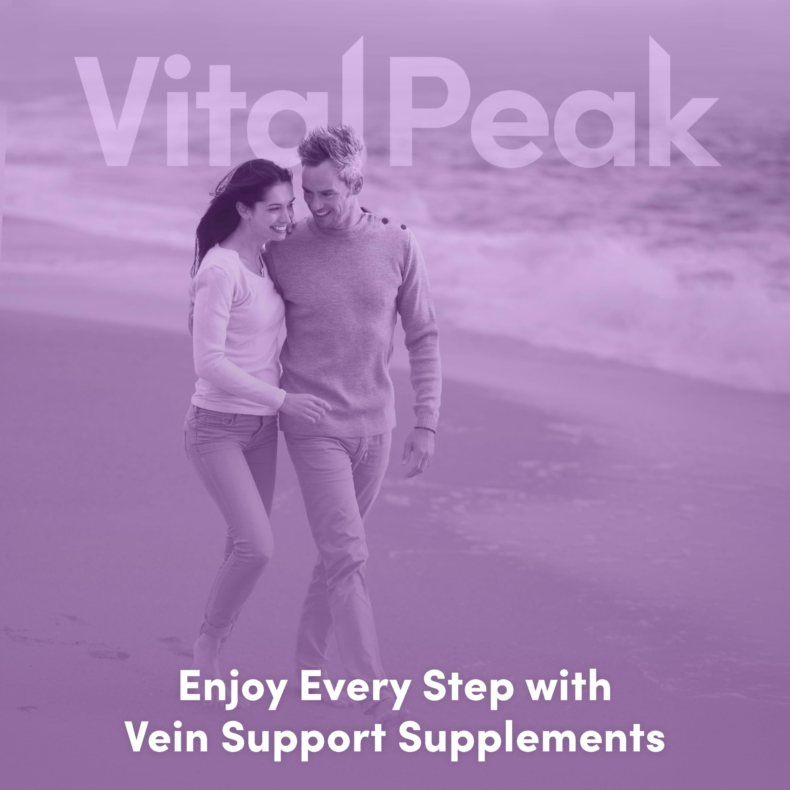 Vital Peak Vein Care uso diario de las cápsulas.