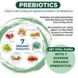 Vital Flora 60-mil-millones: diversidad de cepas para soporte diario.