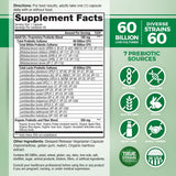 Vital Flora bacterias-probioticas: equilibrio intestinal diario para el día a día.
