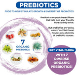 Vital Flora, cápsulas de liberación diferida para llegar al intestino.