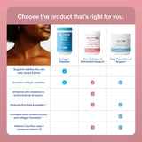 Vital Proteins Bioactive Collagen Complex, mezcla en vaso, apoya la elasticidad.
