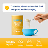 Vital Proteins Colágeno Peptidos Vanilla, sabor natural suave para tu rutina.