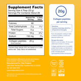 Vital Proteins Colágeno Polvo Vanilla, batido suave, sabor vainilla agradable en smoothies.