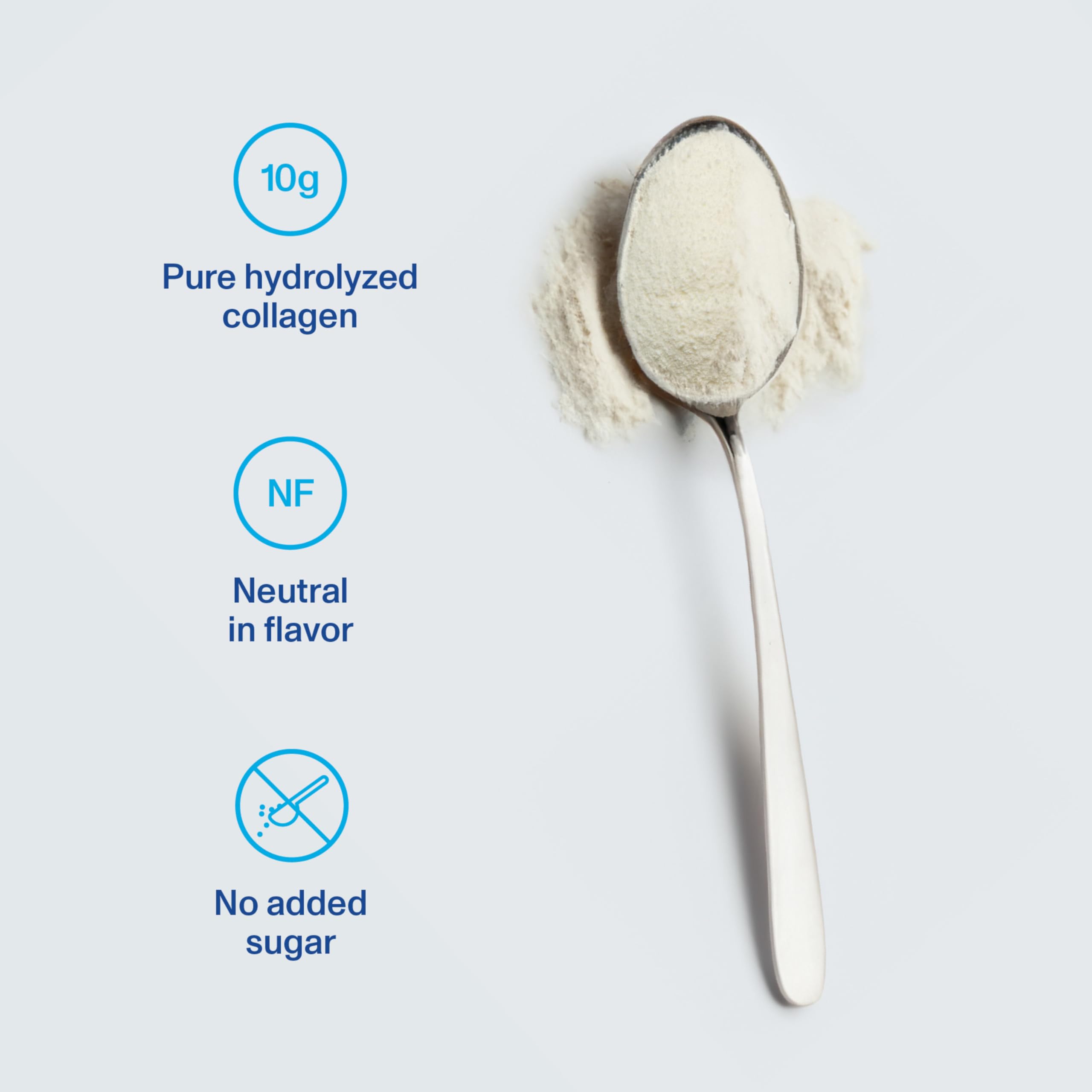 Vital Proteins colágeno sin sabor, batido cremoso para añadir proteína a la rutina diaria.