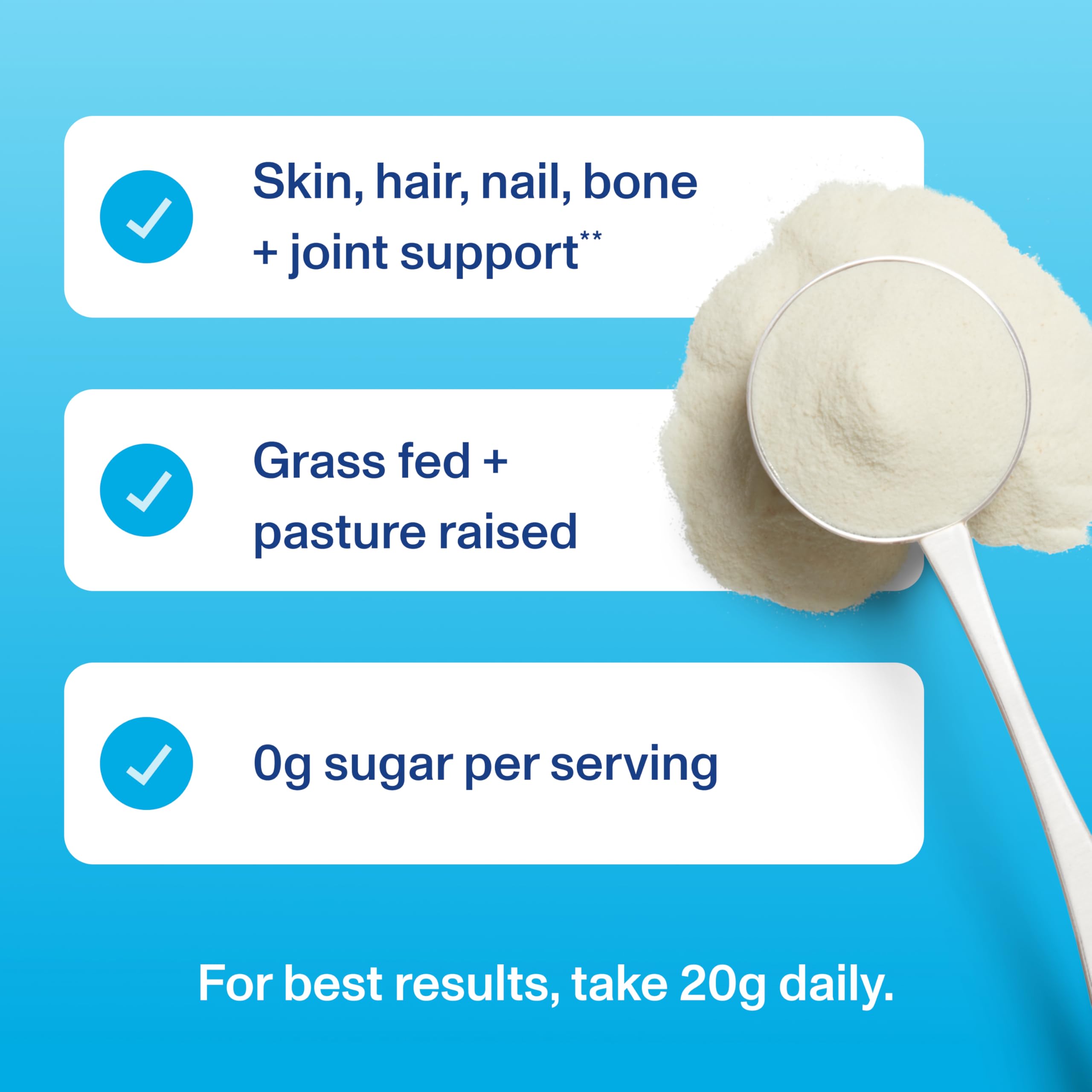 Vital Proteins Collagen Peptides: etiqueta Whole30 para opciones Paleo.