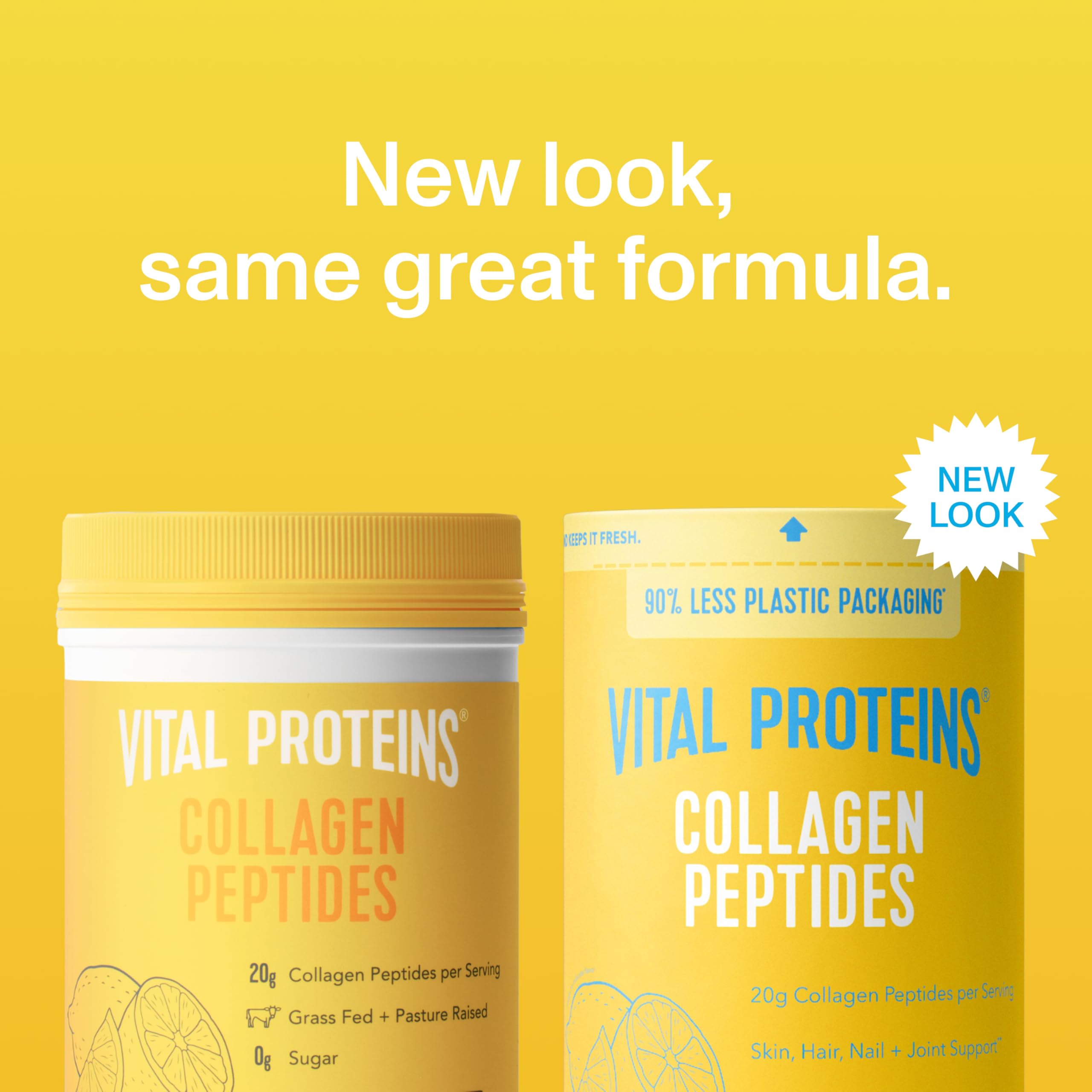 Vital Proteins disolución en bebida fría limón, ideal para hidratación diaria.