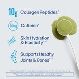Vital Proteins Matcha Collagen, taza con bebida lista para empezar el día.