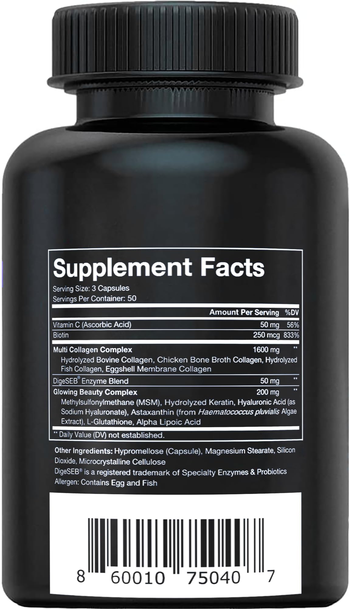 Vital Vitamins cabello y uñas más fuertes, apariencia saludable.