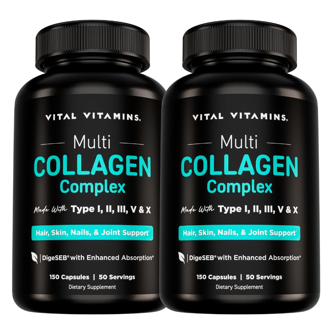 Vital Vitamins Multi Capsulas: botella frontal, ideal para uso diario