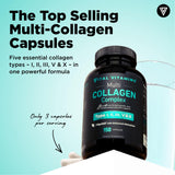 Vital Vitamins Multi Capsulas: primer plano de cápsula, fácil de tragar