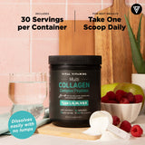 Vital Vitamins Multi Collagen para bienestar general, complemento diario.