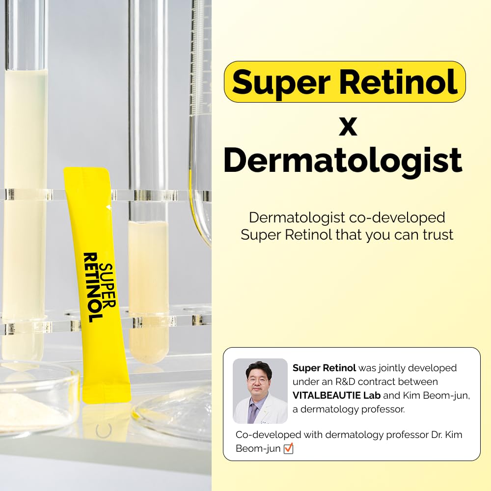 VITALBEAUTIE Super Retinol etiqueta: claridad sobre ingredientes y beneficios