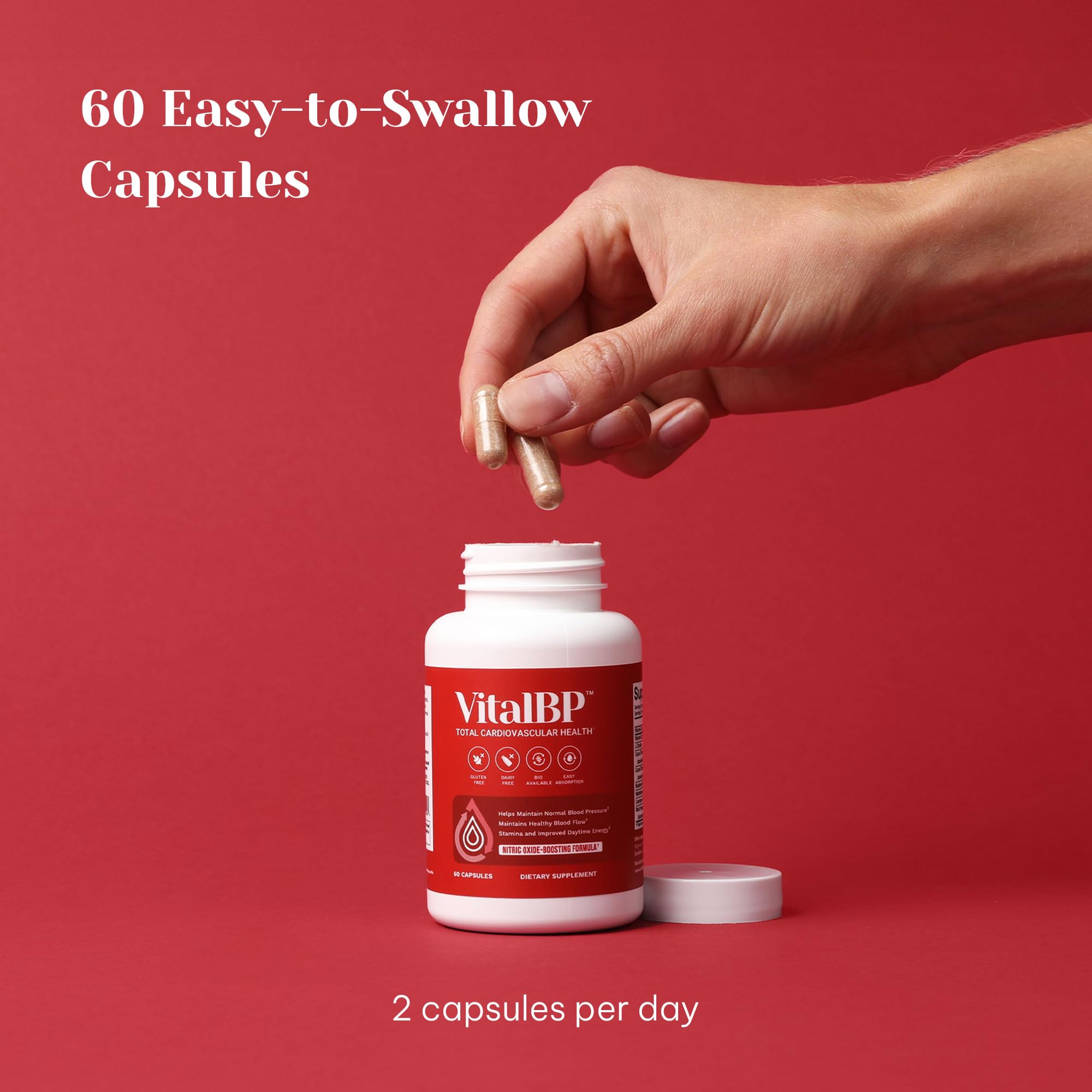 VitalBP 2-pack on shelf ready for everyday blood flow support.