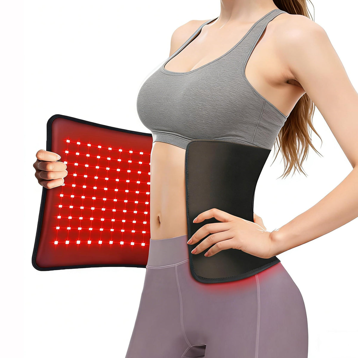 VITALCROSS almohadilla de terapia con luz roja 660nm y 850nm para uso en casa.