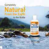 Vital Earth Minerals: etiqueta clara muestra minerales y beneficios posibles.