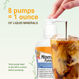 Vital Earth Minerals: se mezcla con agua para ingesta rápida.