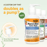 Vital Earth Minerals: se vierte en vaso para dosis diaria.