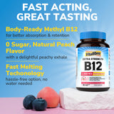 Vitalibre B12 dosis 2500 mcg tableta sublingual para energía diaria
