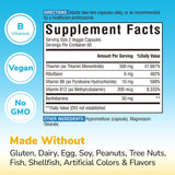 Vitalibre Complejo de vitaminas B en cápsulas veganas