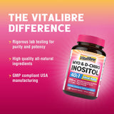 Uso diario de Vitalibre para apoyar ritmo natural femenino.