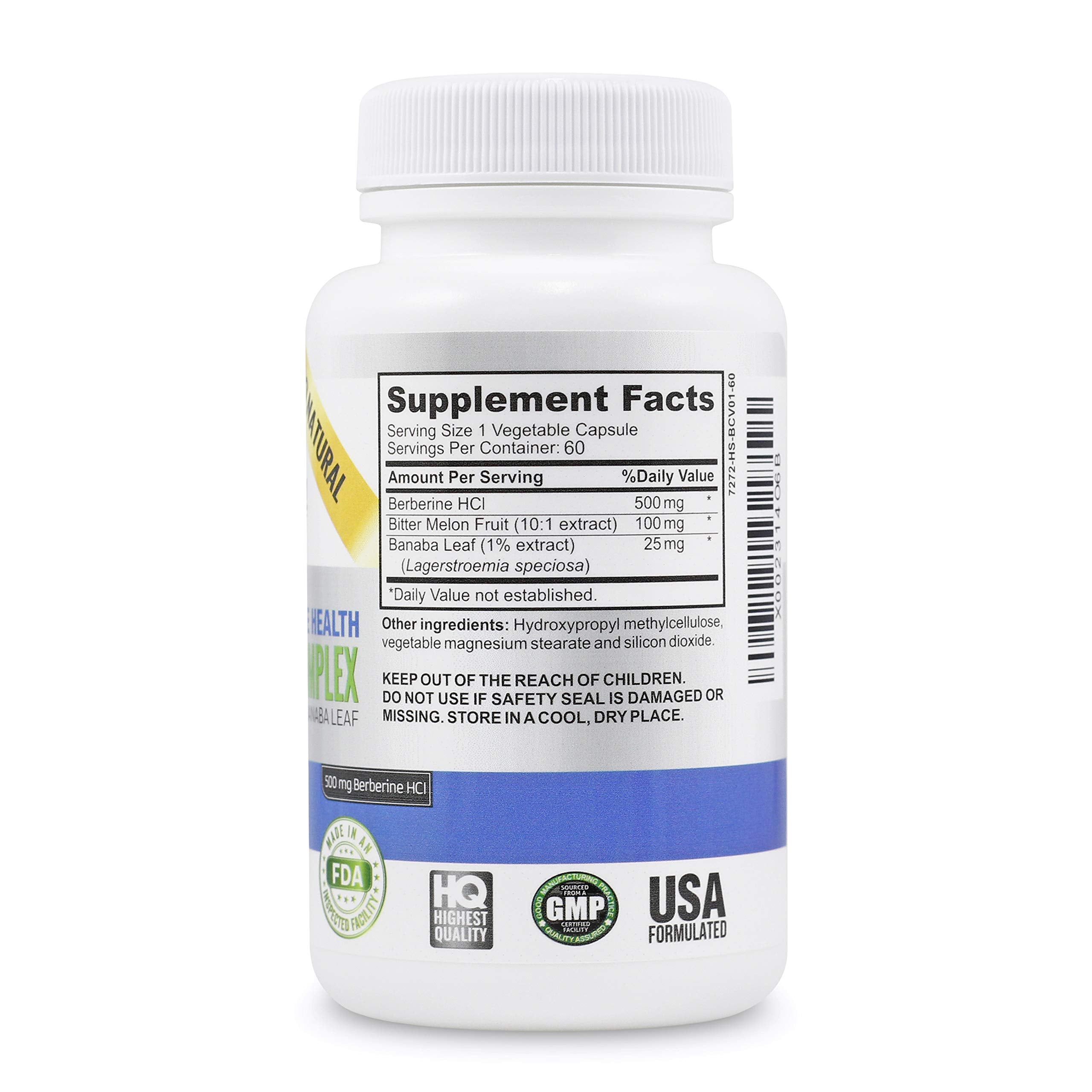 Vitalité Now Banaba, hojas, cápsulas, antioxidante y apoyo inflamatorio potencial