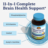 Vitalitown inositol y acetil L-carnitina en envase para enfoque sostenido