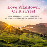 Sello de calidad en Vitalitown Probiotics para estabilidad y pureza