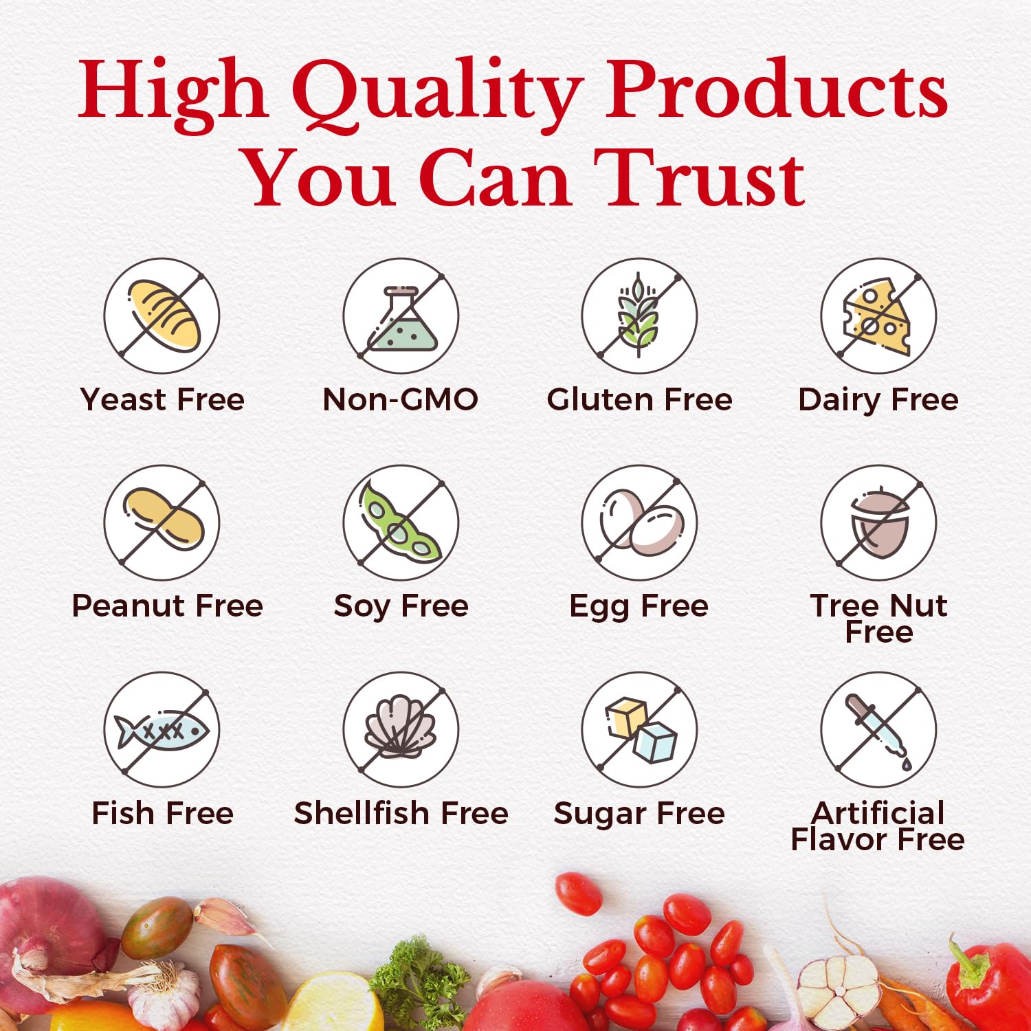 Vitalitown producido en EEUU y verificado por terceros.
