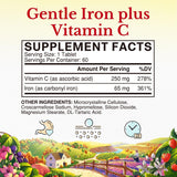 Vitalitown vitamina C ayuda a la absorcion de hierro.
