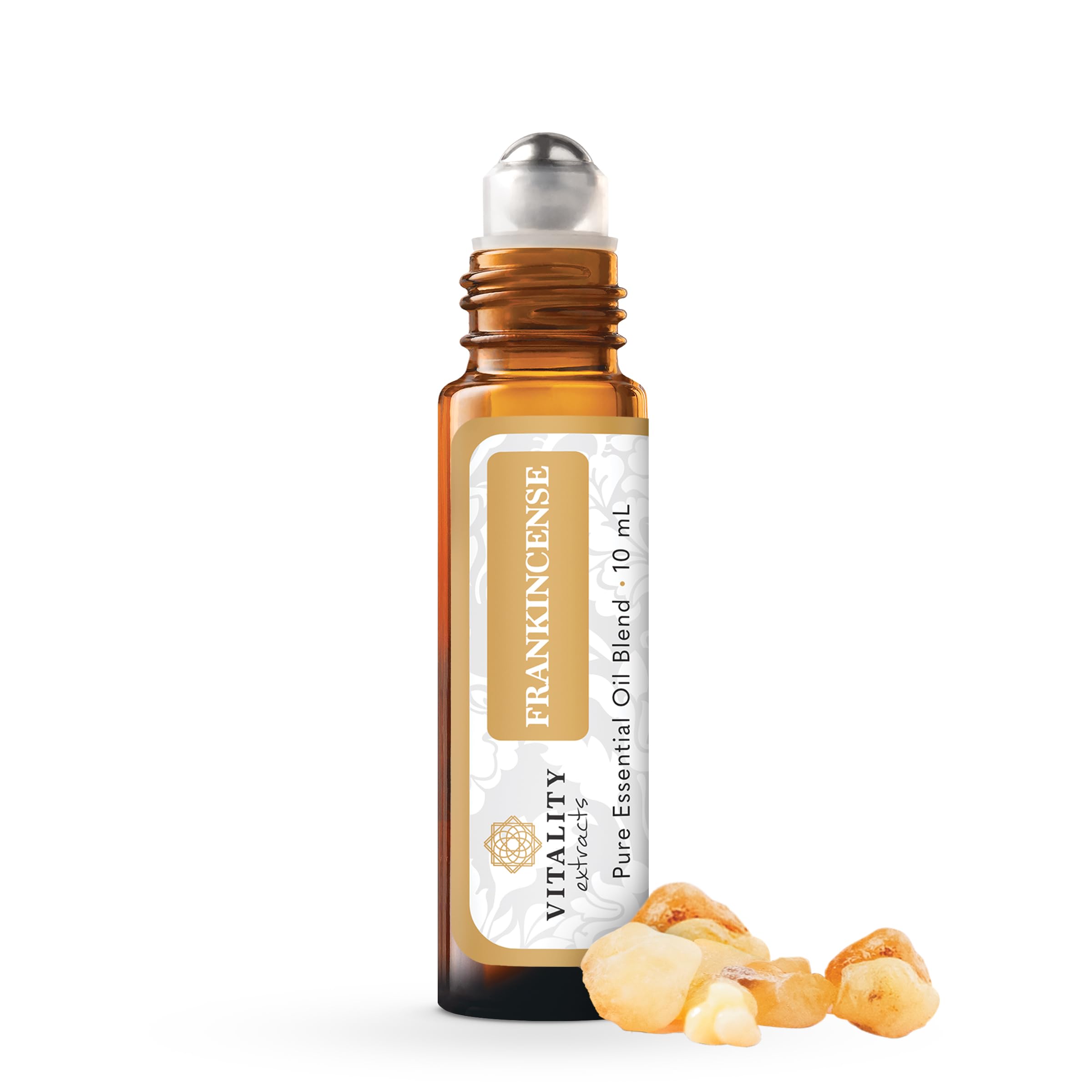 Vitality Frankincense Roll-On: aplicación suave en la muñeca para relajación.