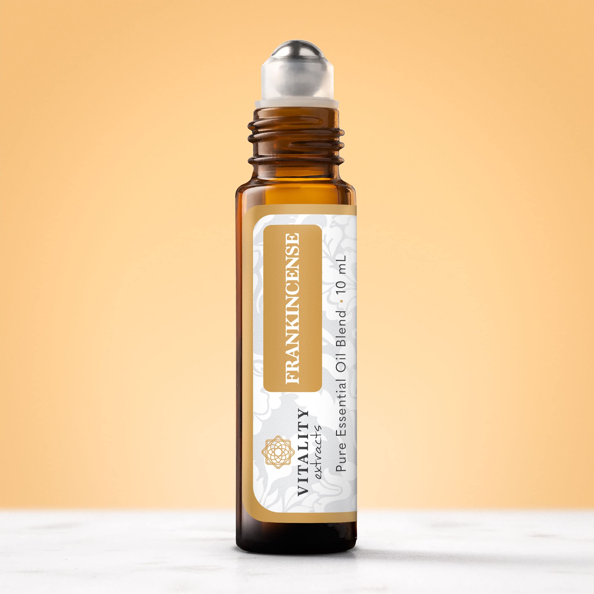 Vitality Frankincense Roll-On: uso en puntos de presión para tranquilidad mental.