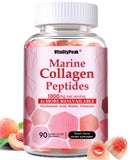Gomitas VitalityPeak en botella: colágeno marino para piel radiante
