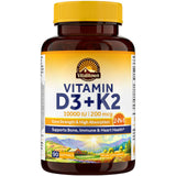 Vitalitown botella de D3 y K2 para huesos y dientes