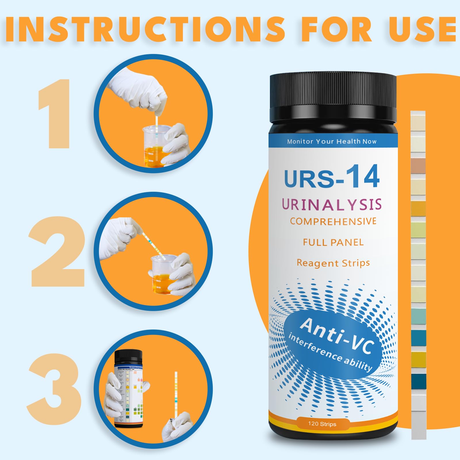 VitalSmiles URS: análisis urinario integral para uso familiar