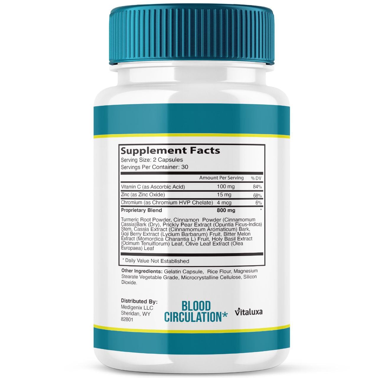 Vitaluxa GLPro caja exterior con diseño moderno para la estantería.