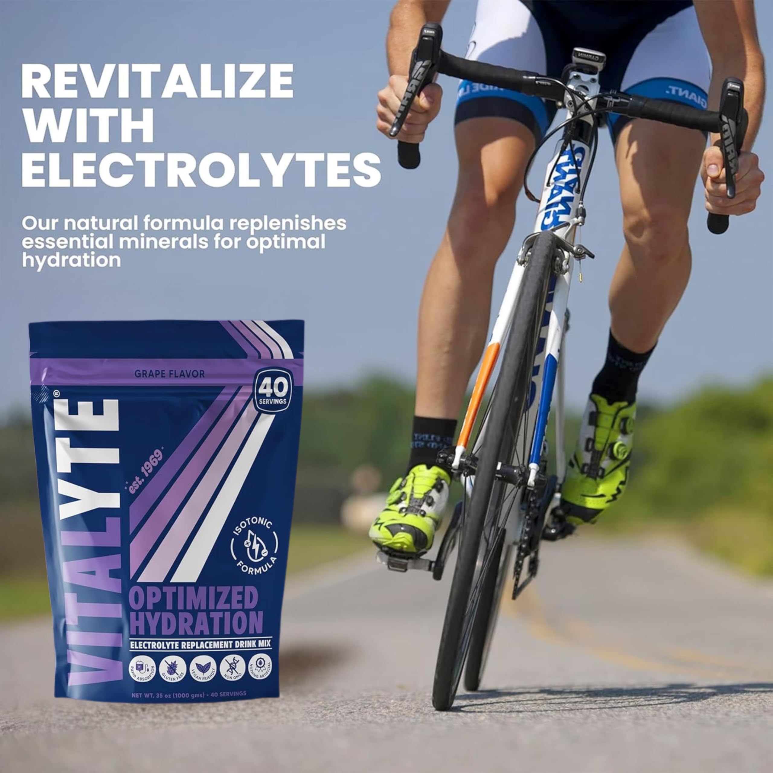 Vitalyte sabor uva invita a hidratar en cualquier momento