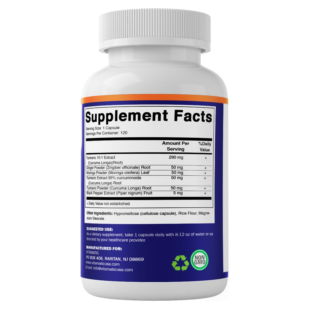 Vitamatic 120 cápsulas para suministro prolongado.