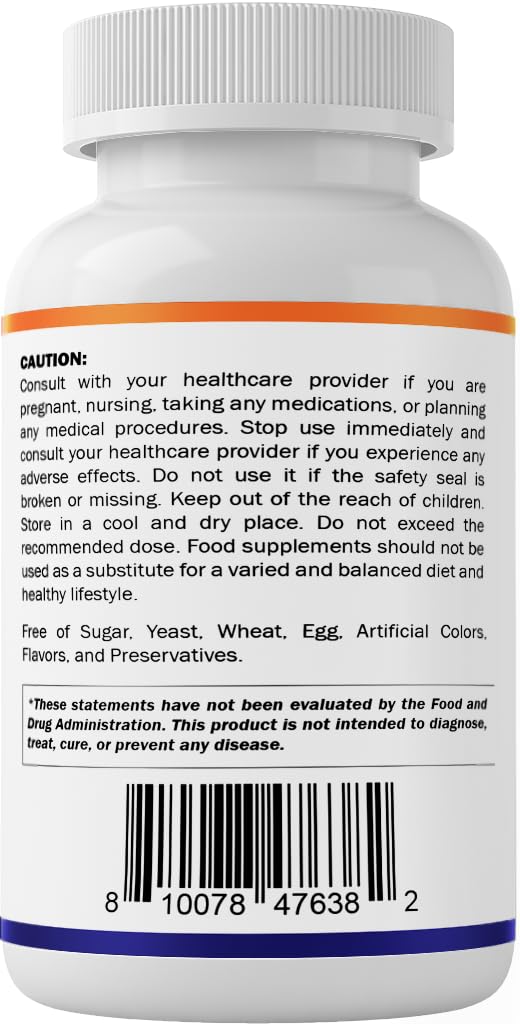 Vitamatic Agmatine Sulfate forma-natural: cápsulas vegetales para consumo diario.