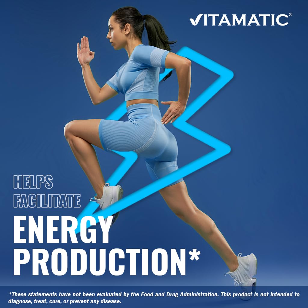 Vitamatic B12 1000 mcg, sin almidón para uso diario