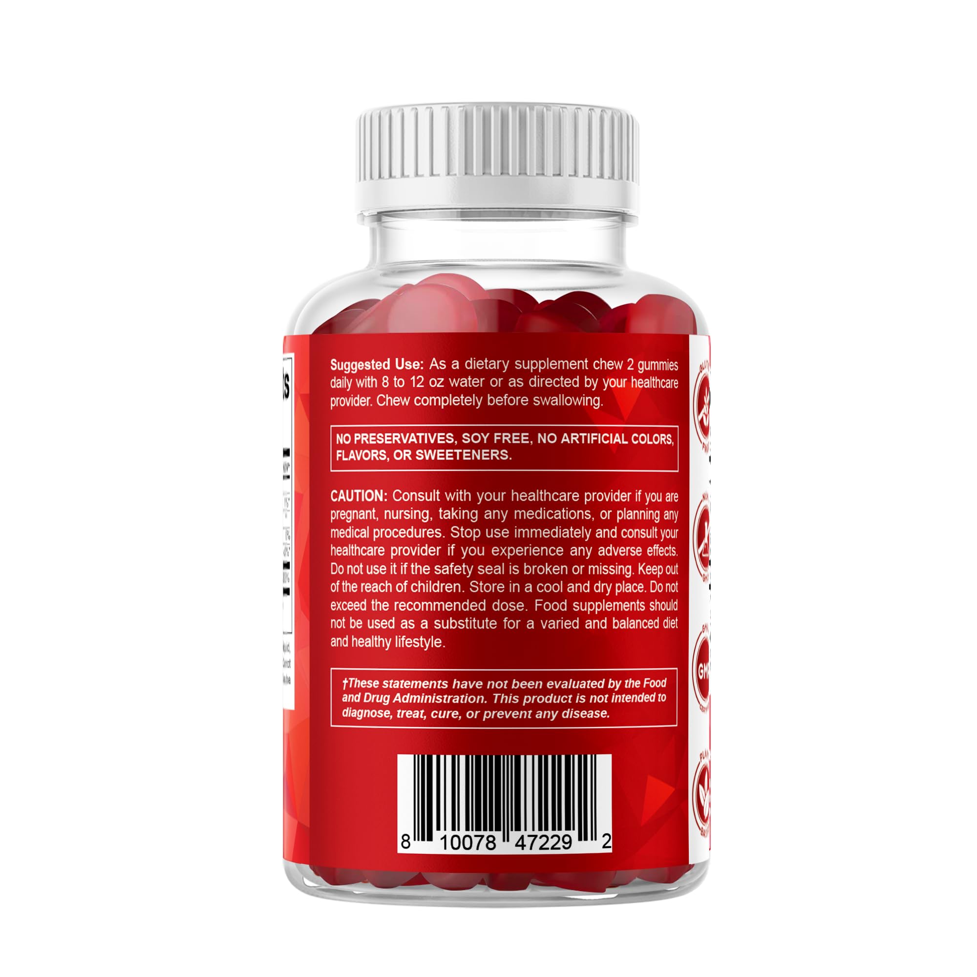 Vitamatic B12 5000 mcg consumo diario en sabor cereza para conveniencia.