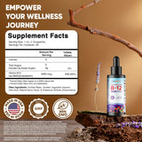 Aplicación sublingual de Vitamatic B12 para absorción rápida