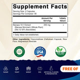 Vitamatic Bacopa Monnieri, cápsulas vegetarianas, favorecen la concentración y claridad mental