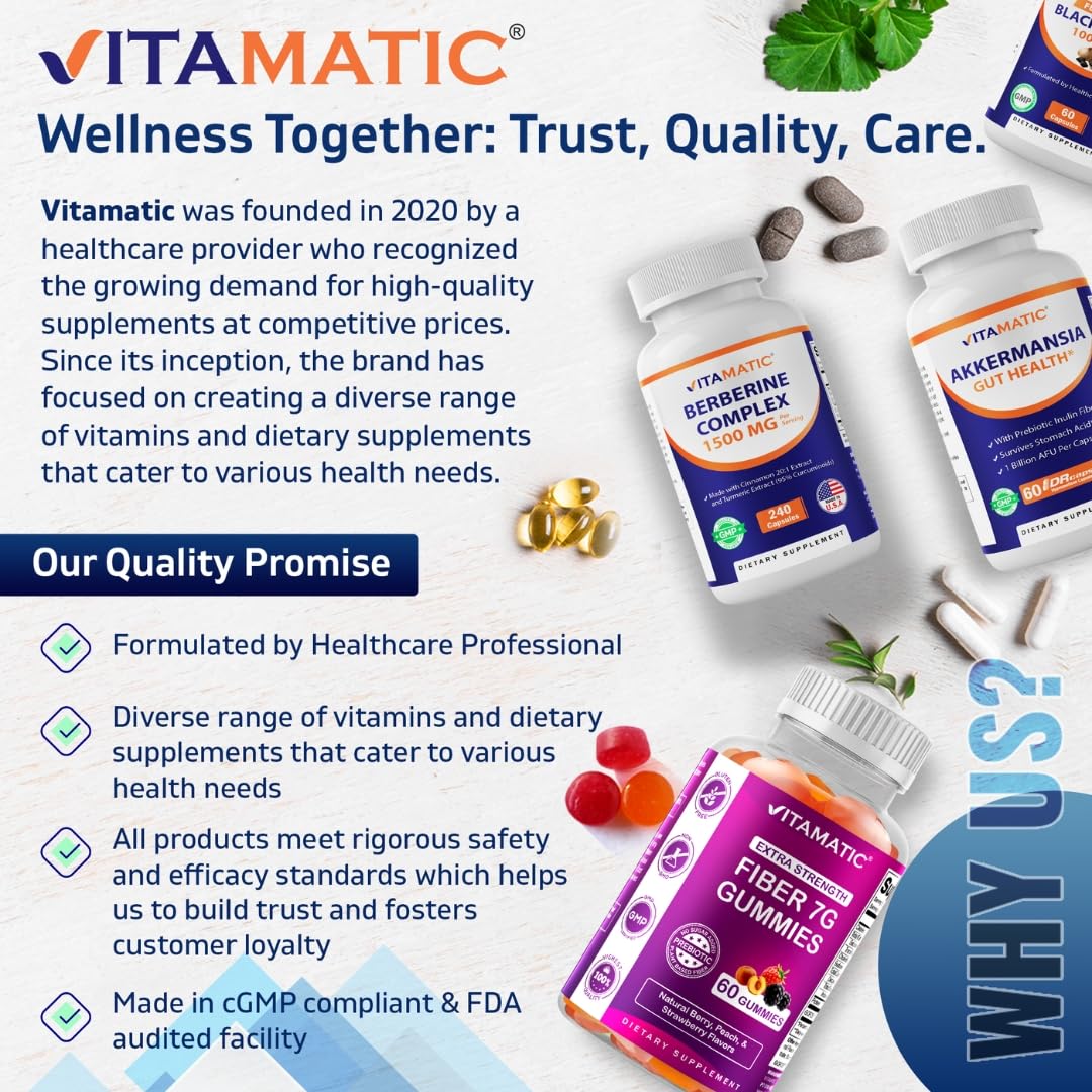 Paquete de Vitamatic Berberina y Ceilón, opción vegetariana
