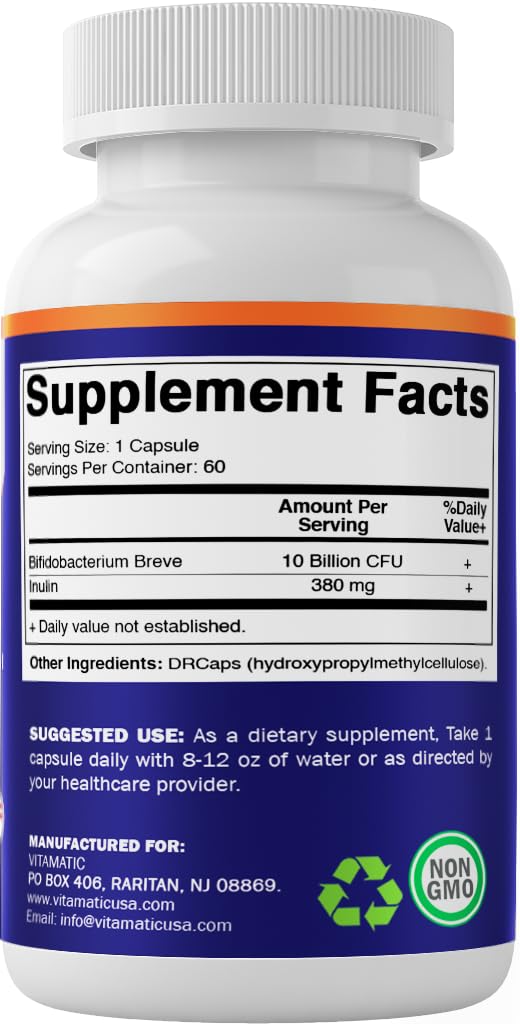 Vitamatic Bifidobacterium Breve 10B cierre hermético para preservación