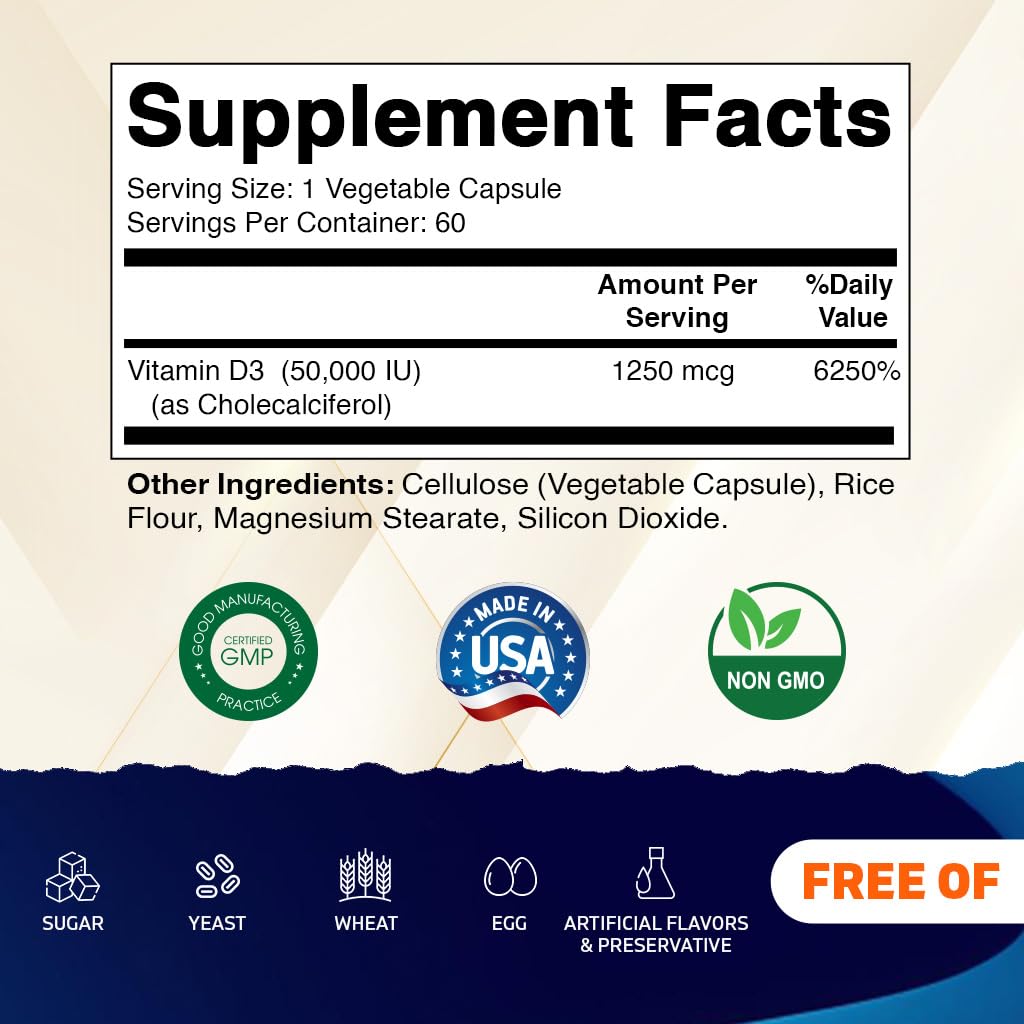 Etiqueta frontal de Vitamatic D3 con información clara de dosis
