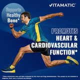 Vitamatic D3 K2 tableta, empaque de 120 tabletas.