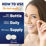 Etiqueta de Vitamatic D2 mostrando contenido de 2400 UI por tableta.