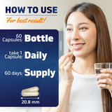 Etiqueta de dosis diaria de Vitamatic Probiotico.