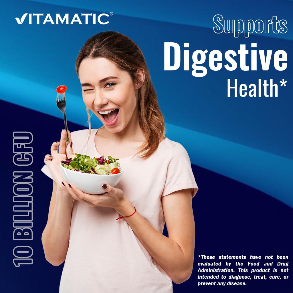 Fabricado en EE.UU. en planta cGMP, Vitamatic garantiza calidad.