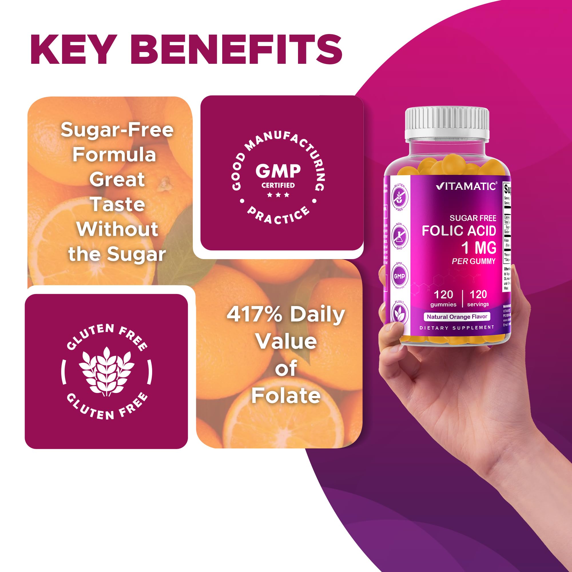 Gominolas Vitamatic sin gluten.